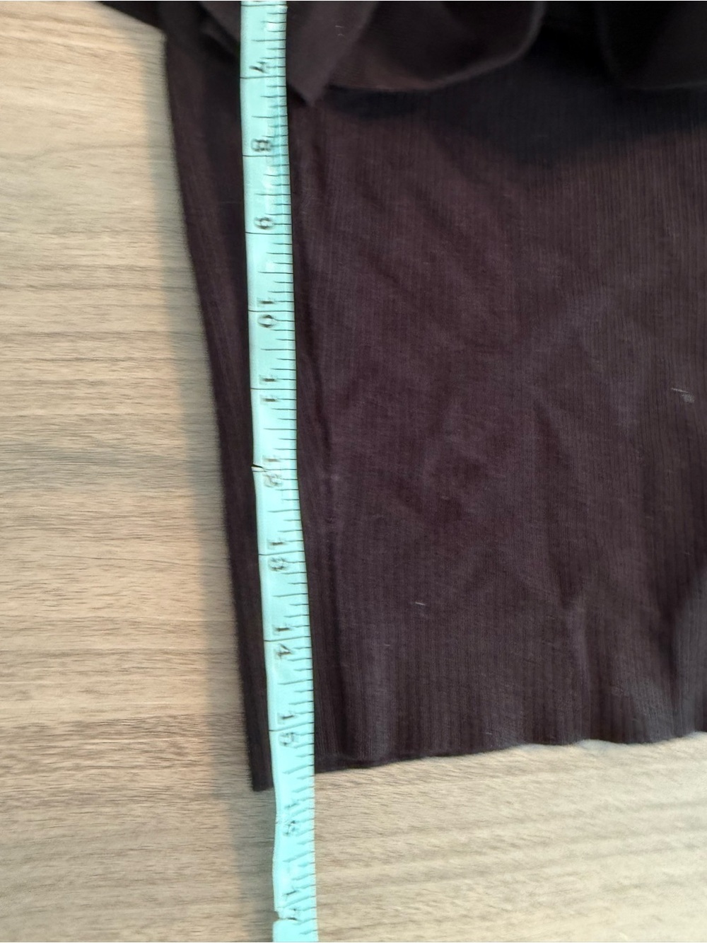 Express Ribbed One-Shoulder Top - Black - Picture 6 of 6